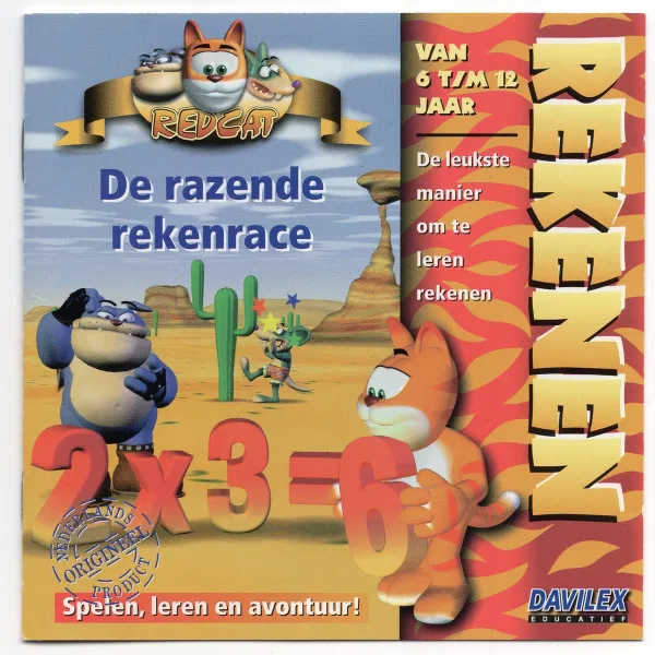 Cover of RedCat: De Razende Rekenrace