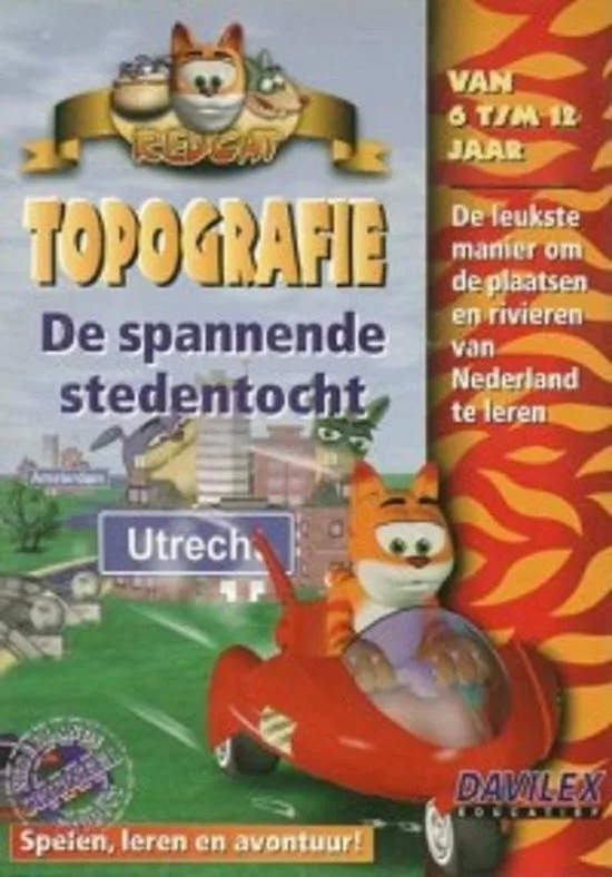 Cover of RedCat: De Spannende Stedentocht